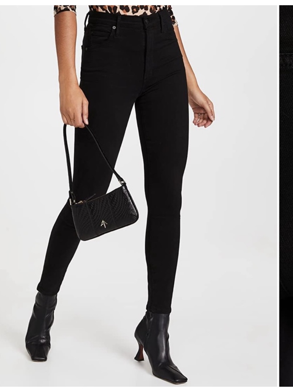 Citizen’s of Humanity Rocket Hi Rise Skinny Black Jeans